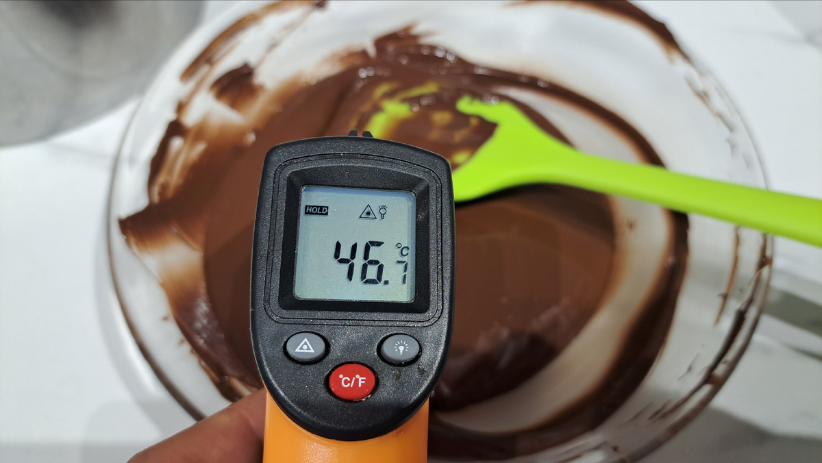 Шаг 1 - растопить шоколад