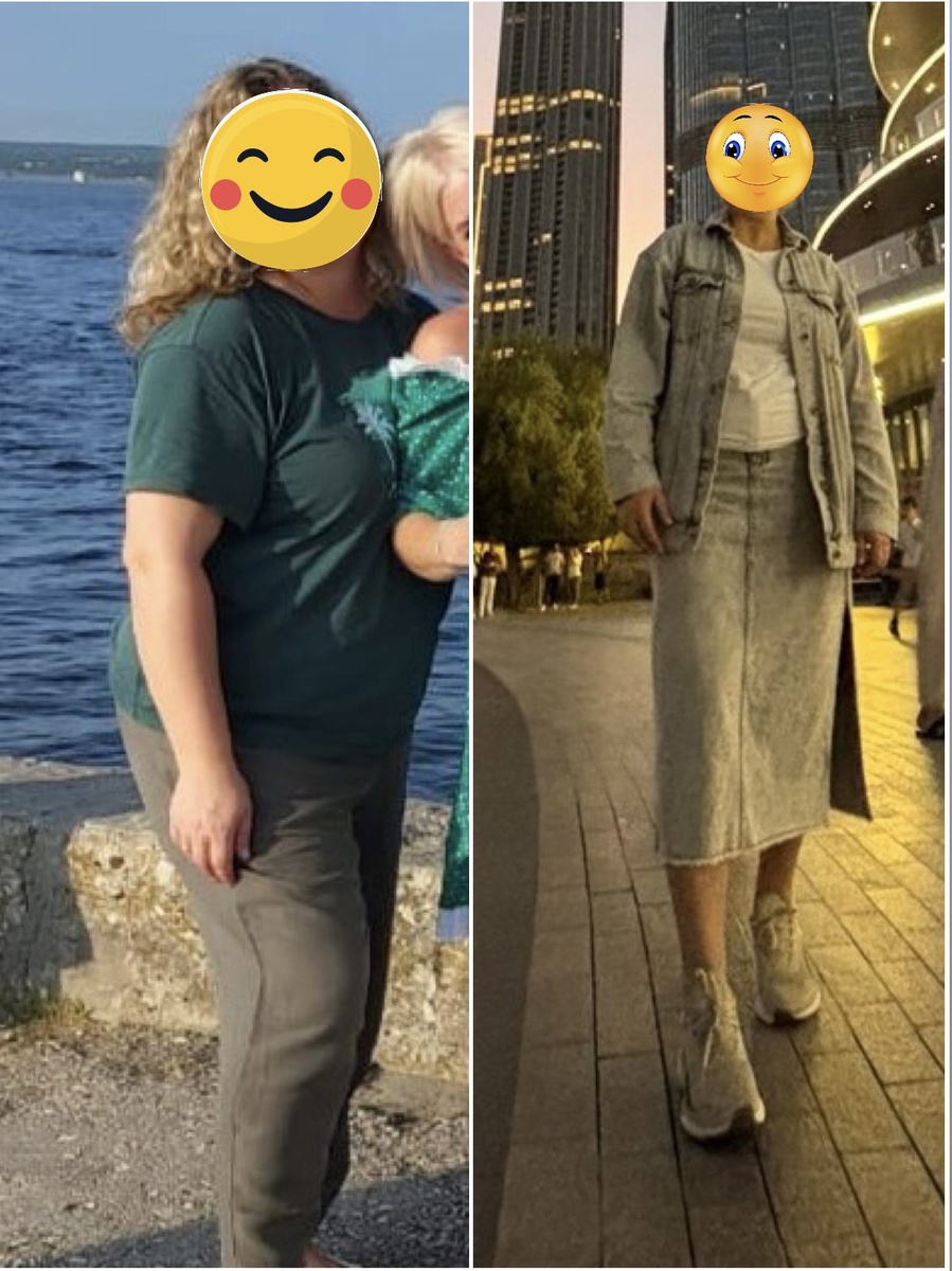 -10 кг и 16 см в талии , - 10см в бёдрах