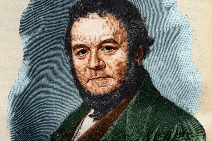 Портрет Стендаля.