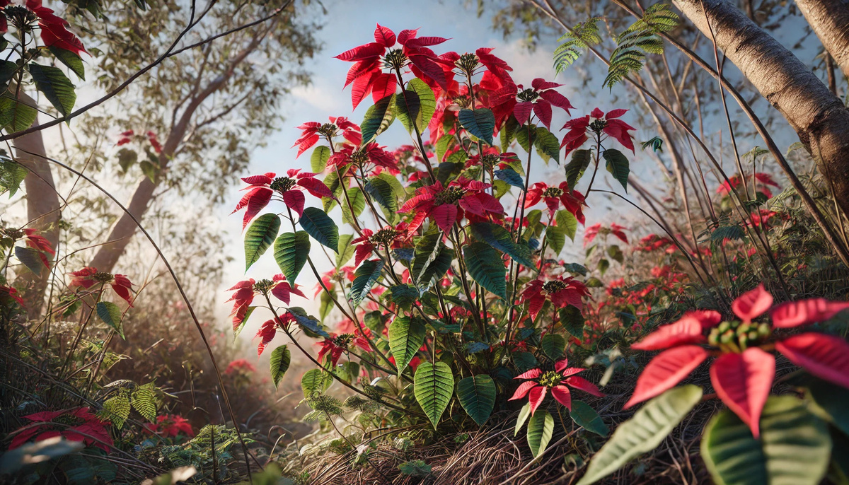 Так нейросеть видит дикую пуансетию. 