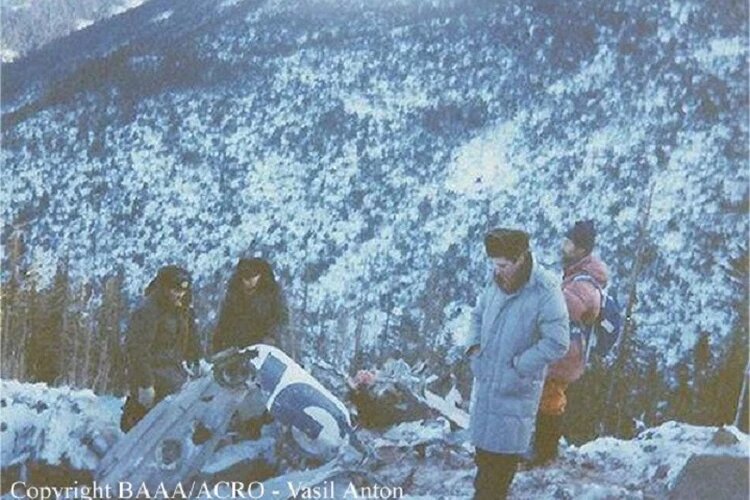Место крушения Ту-154 на горе Бо-Джауса. Фото взято с сайта wikipedia.org