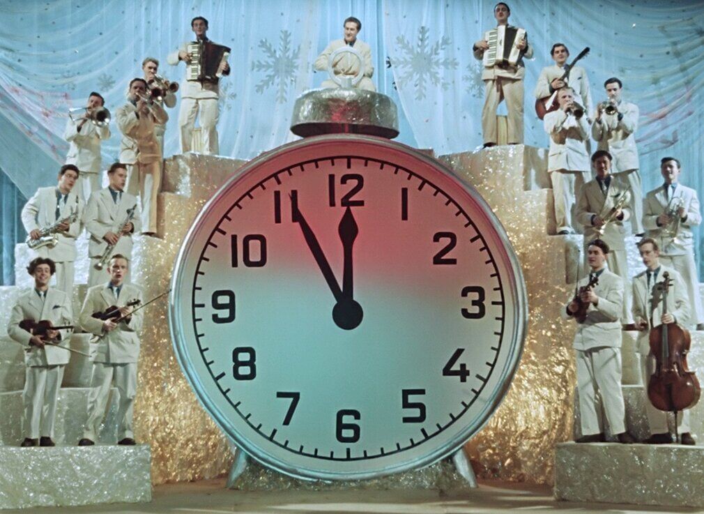 Кадр из фильма «Карнавальная ночь». Режиссер Э. Рязанов. 1956 год