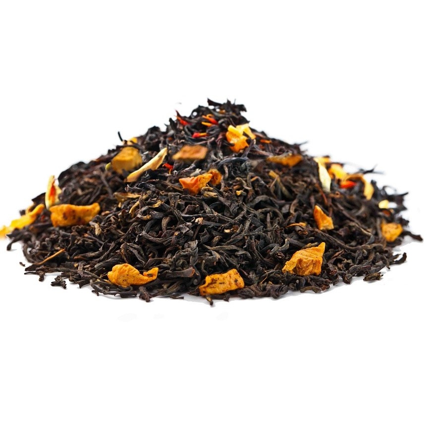 Чай с собой «Яблоко-Корица» Черный чай с кусочками корицы и яблок