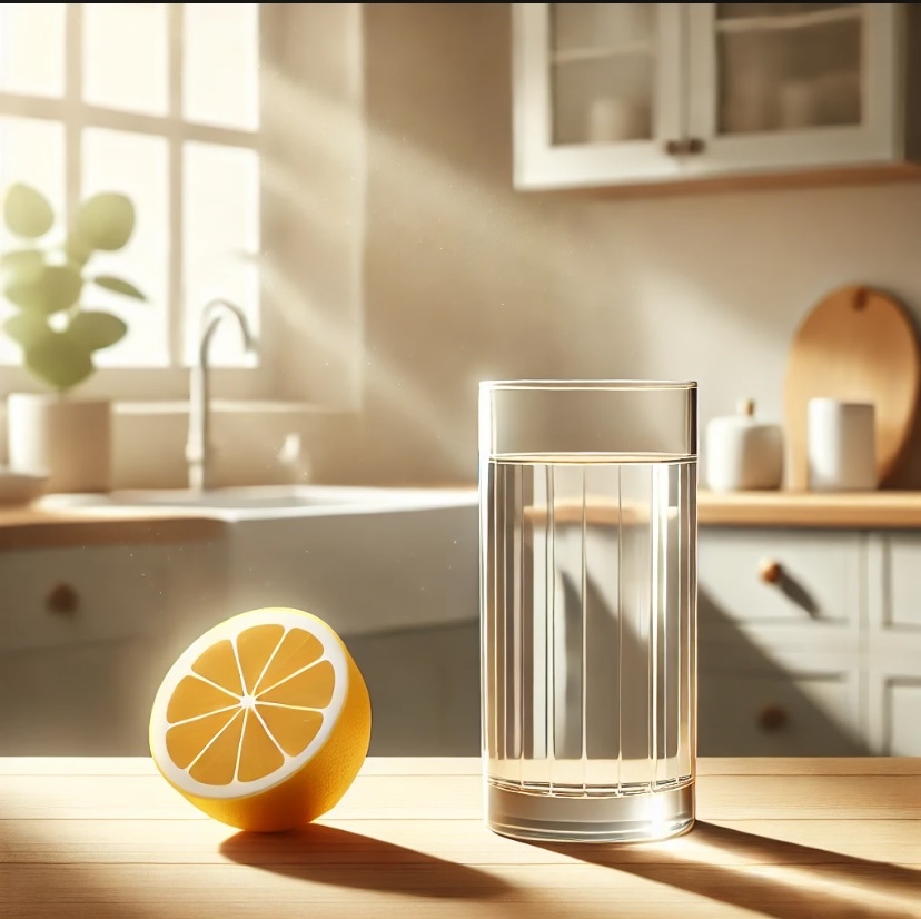 Лимон для усиления эффекта.