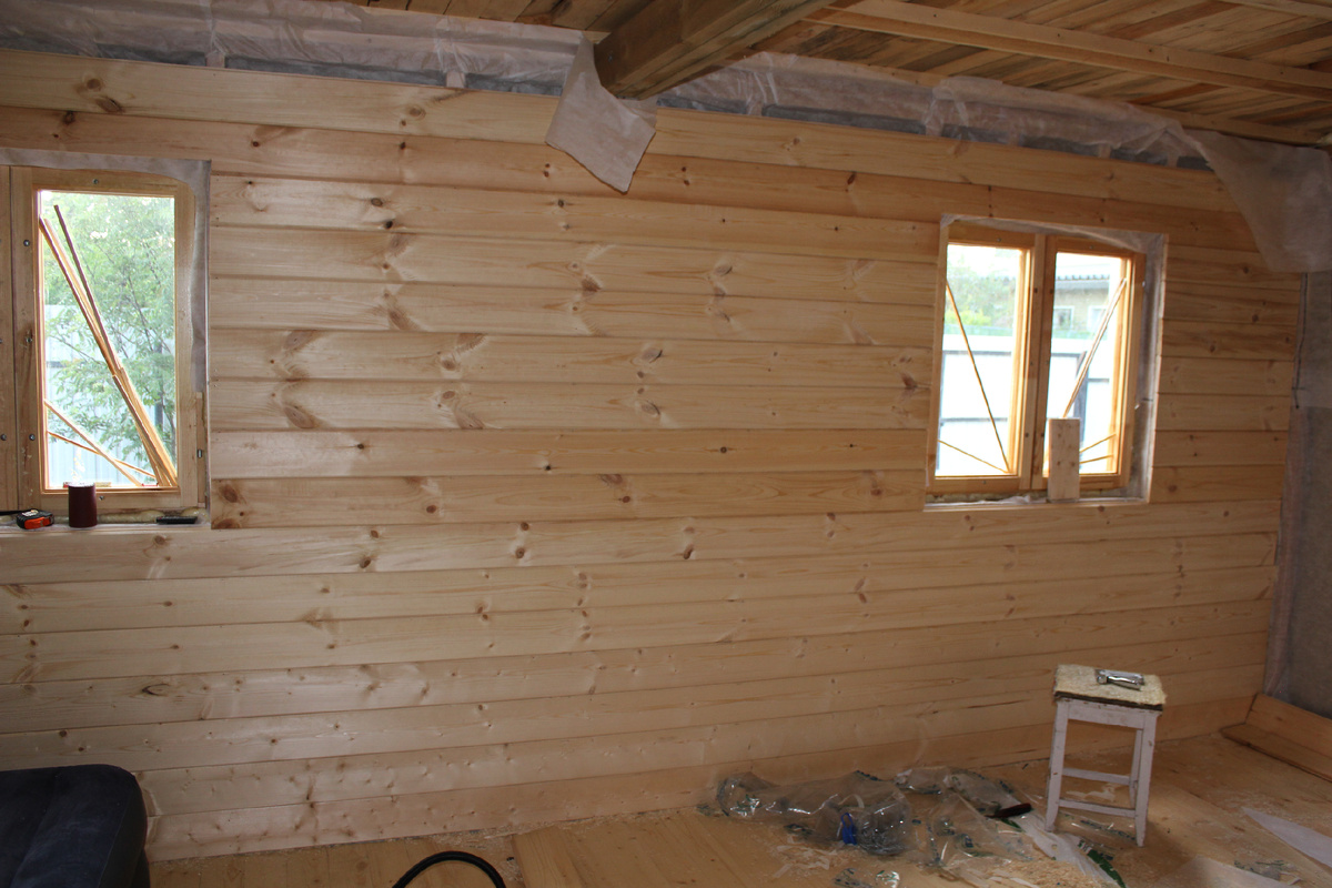 будущая гостиная. 