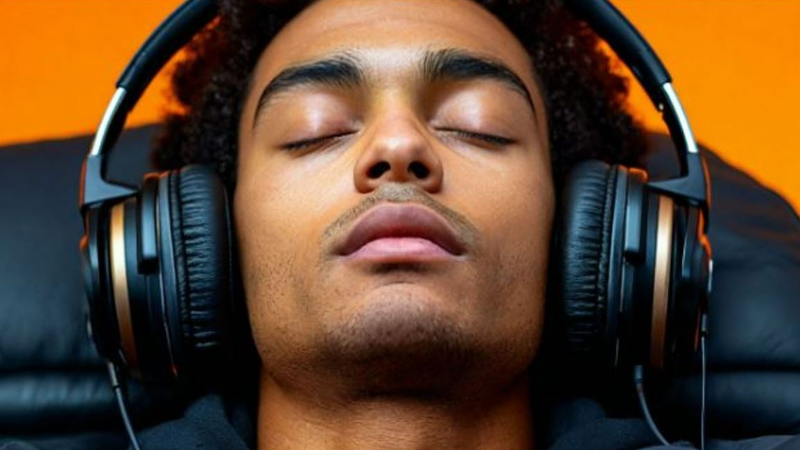 Юноша слушает музыку в наушниках / Картинка взята из открытых источников