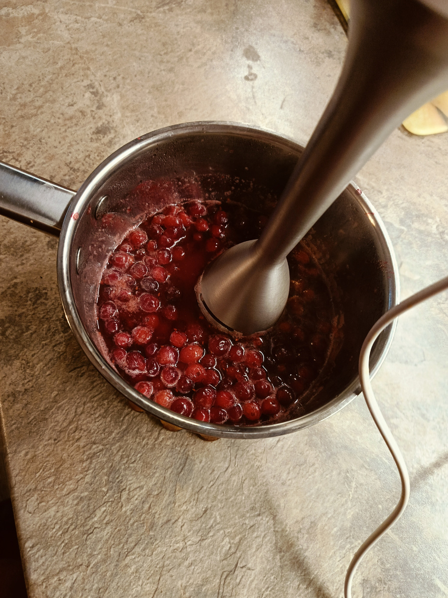 Пробиваем блендером.