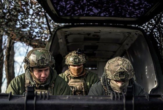    Солдаты ВСУ