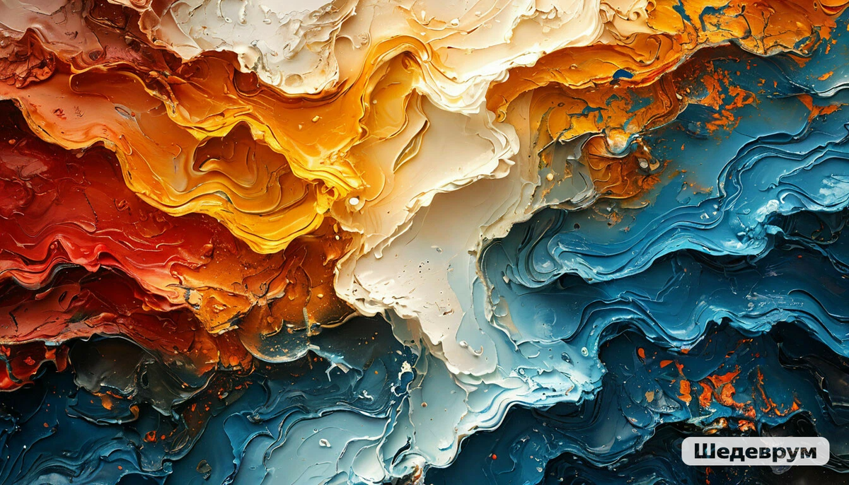 Так нейросеть видит "поток" без дополнительных уточнений. В принципе, похоже.