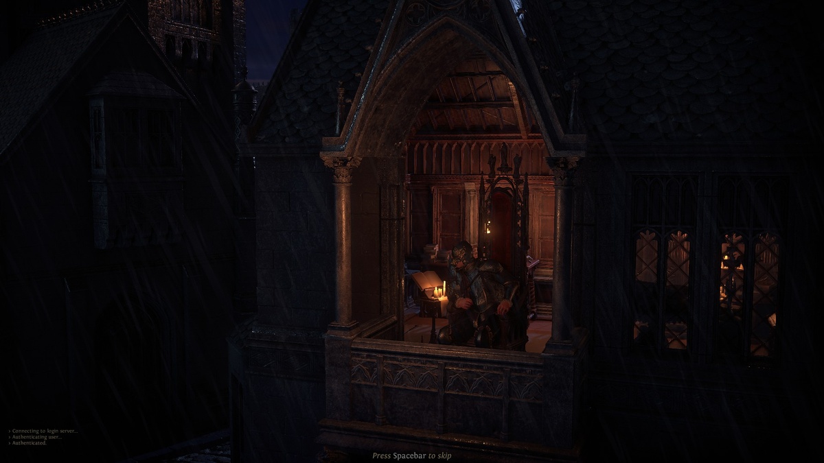 Кажется, это будущий босс. Герцог, который осуждает героев на смерть 