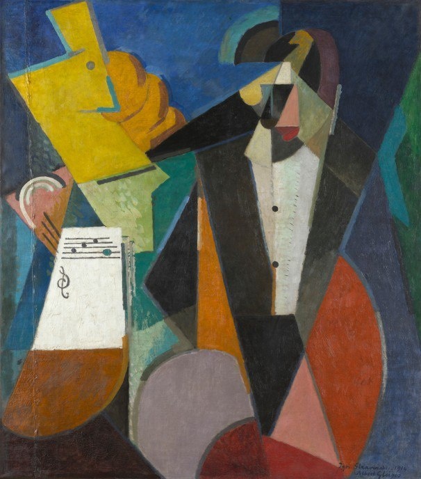 Портрет Игоря Стравинского. 1914 г.