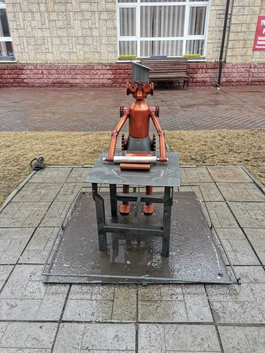 Арт-объект пекари