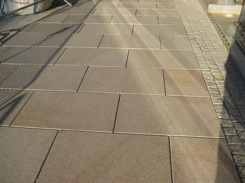 Гранит для дорожек термообработанный