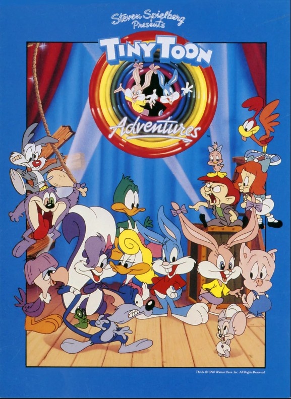 «Приключе́ния мультя́шек» (англ. Tiny Toon Adventures 1990 – 1995 3 сезона 96 серий) Жанры:	комедия, семейный, приключения, буффонада, мультфильм; Страна: США