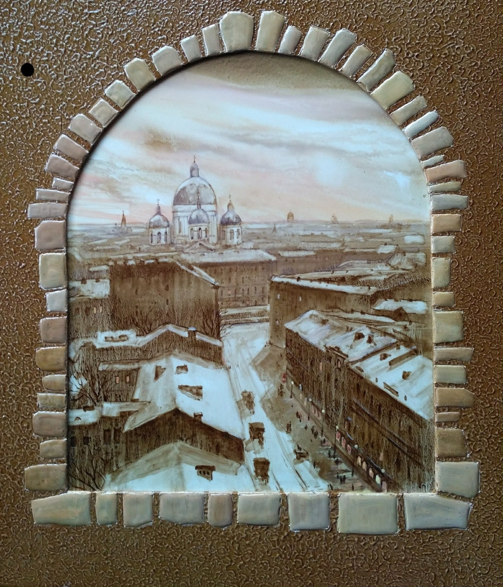 Крыши старого города. 