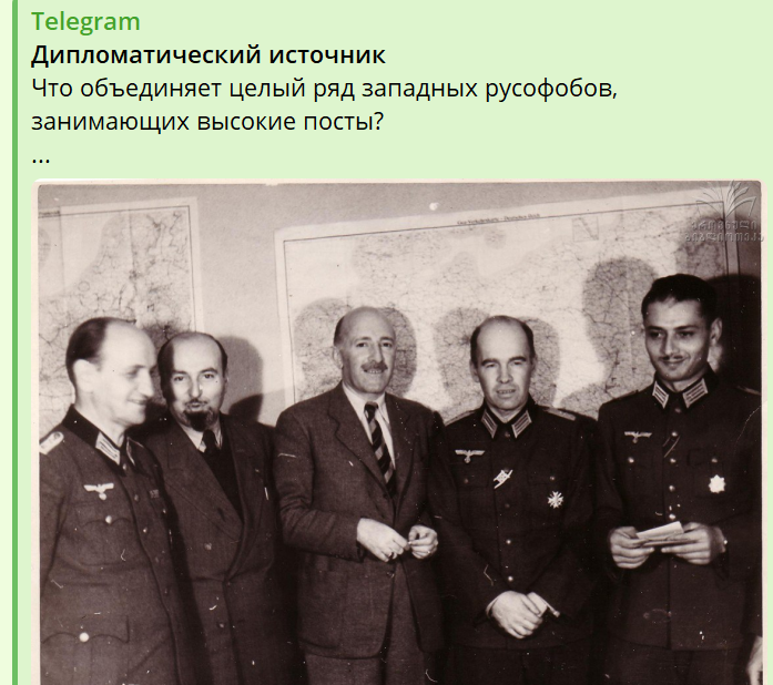     Скриншот:Telegram/Дипломатический источник