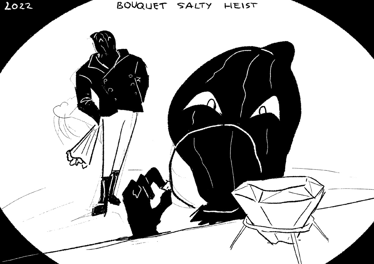 Картина Маринетт Мортем Bouquet Salty Heist: Букет соленого ограбления