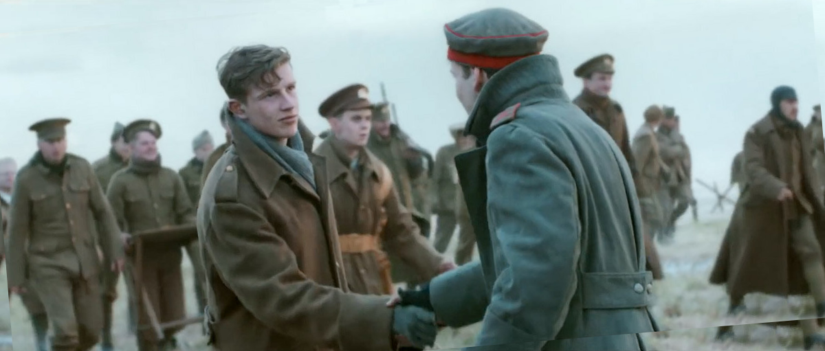 Кадр из фильма "Перемирие 1914 года"