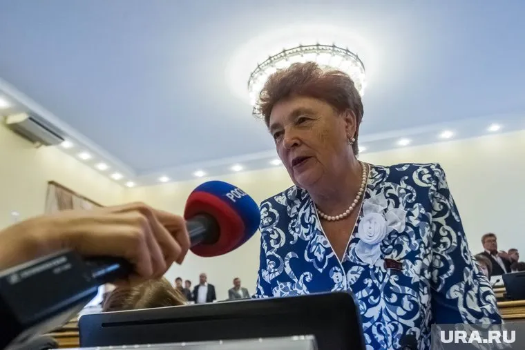 Руководитель тюменской КПРФ Тамара Казанцева планирует переизбираться на должность первого секретаря обкома уже в шестой раз
Фото: Николай Бастриков © URA.RU