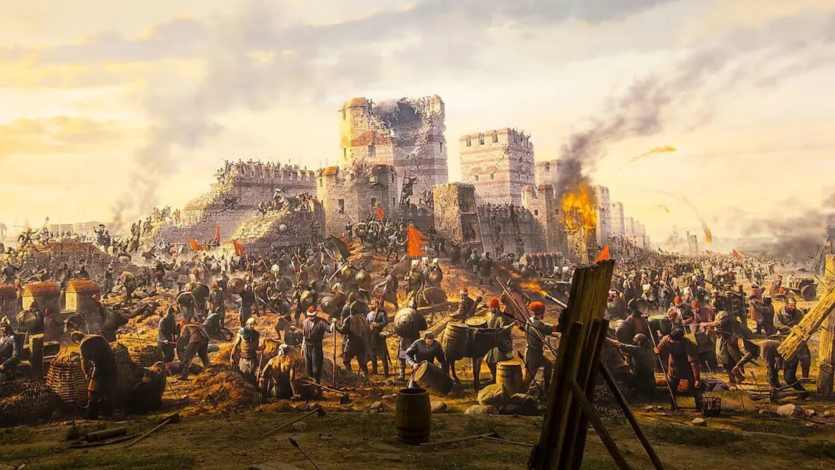 Красивое падение Константинополя.