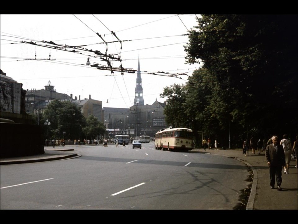 Советская Рига. Середина 80-х прошлого века. 