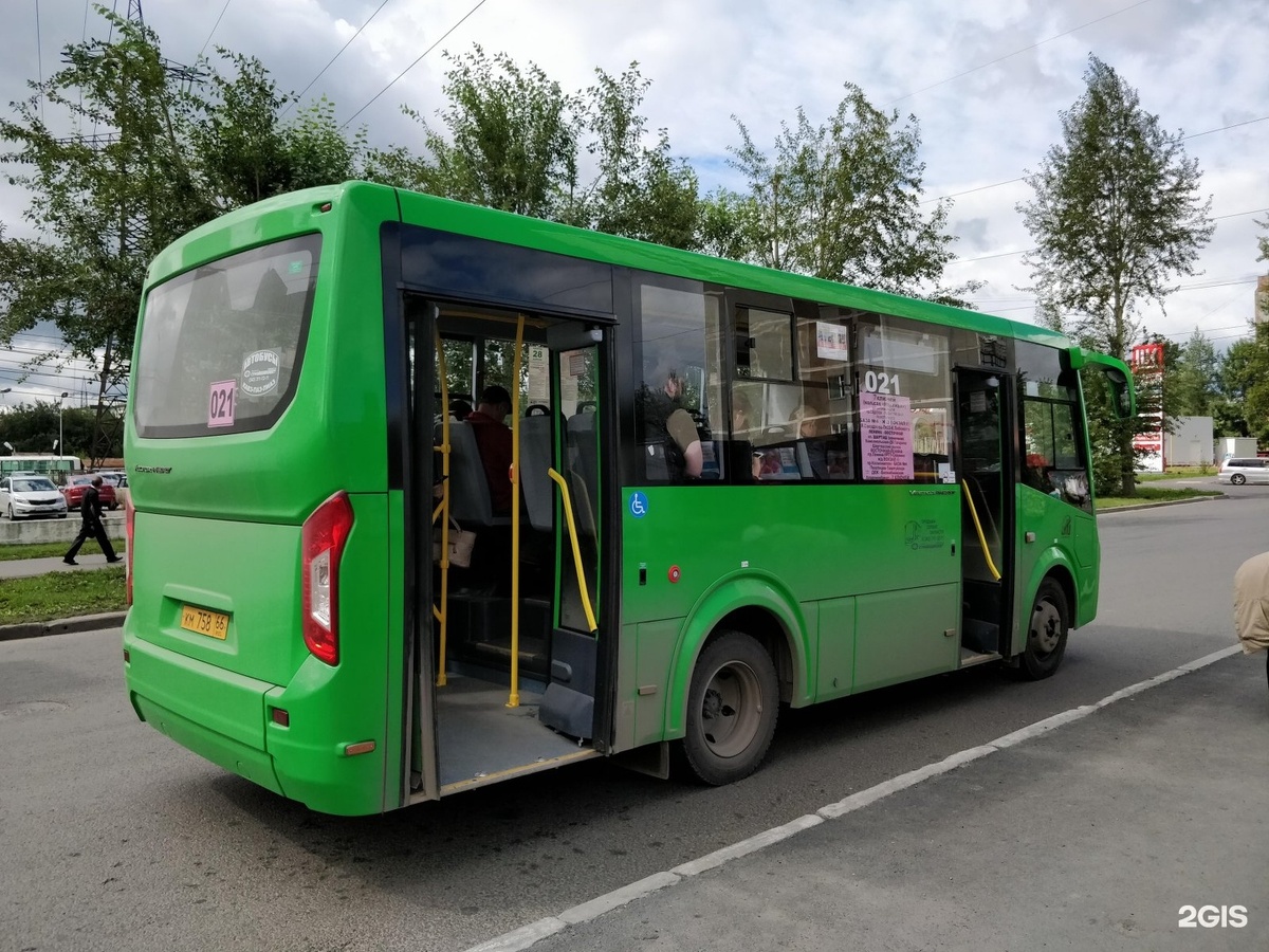 Маленькие автобусы Екатеринбурга