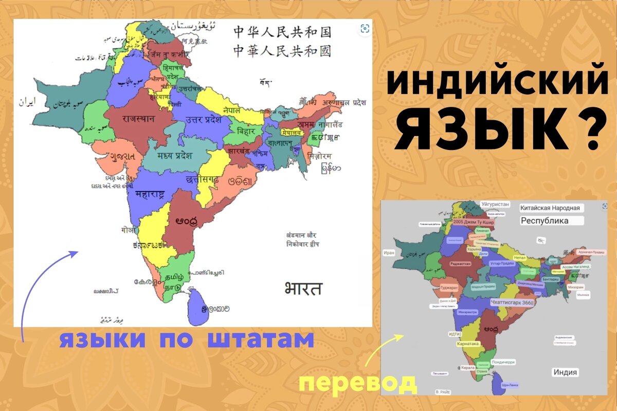 Языки в Индии 