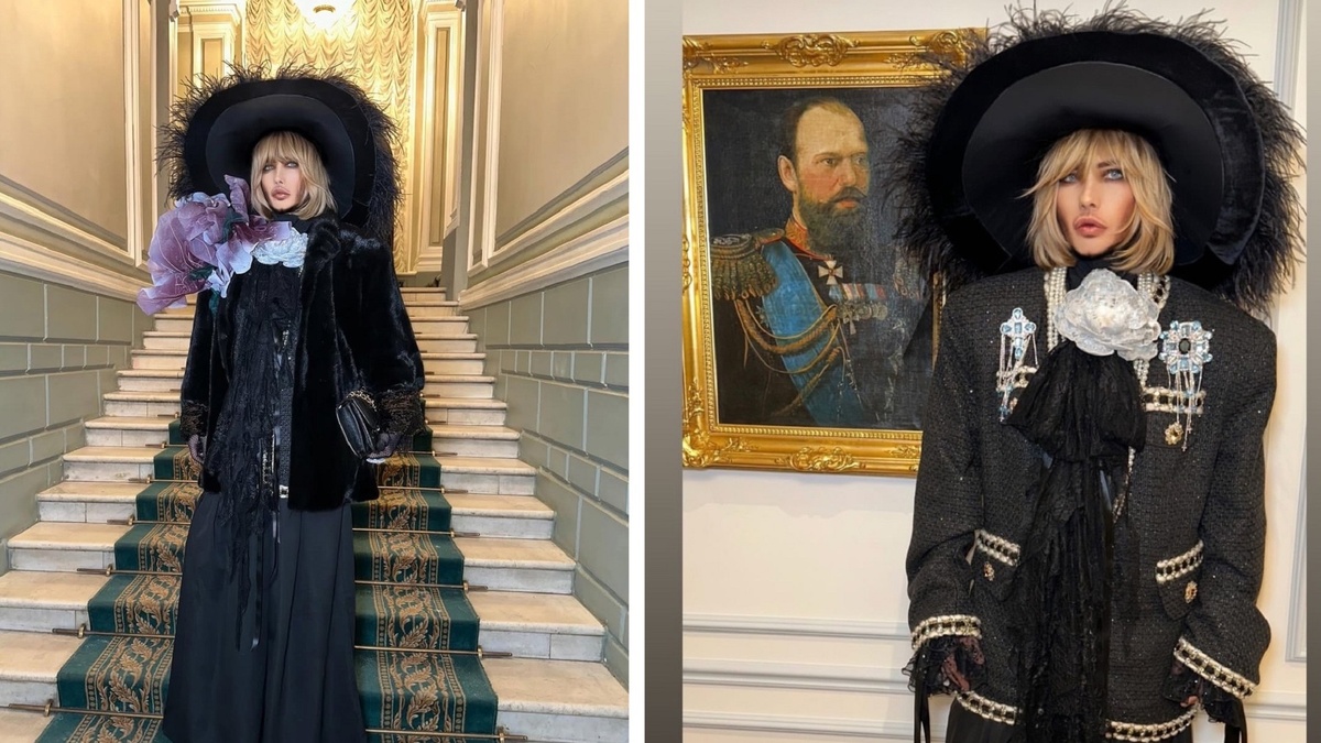 Сергей Зверев всегда ходить в театр в экстравагантных образах. Фото: социальные сети.