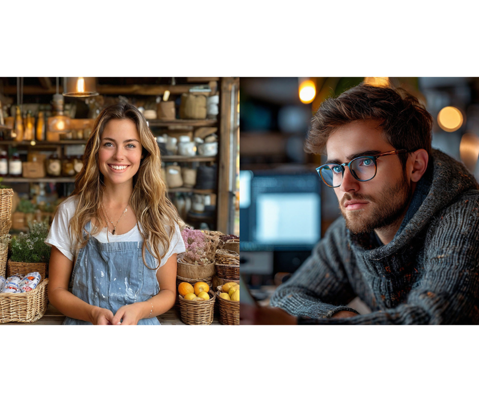 Тут главнее не продавщица, а маркетолог 