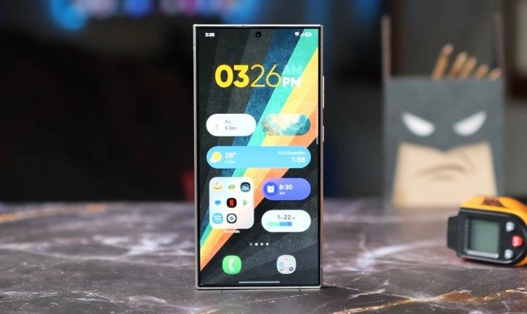    Так выглядит One UI 7 на смартфонах Samsung. Фото: TechTalkTV