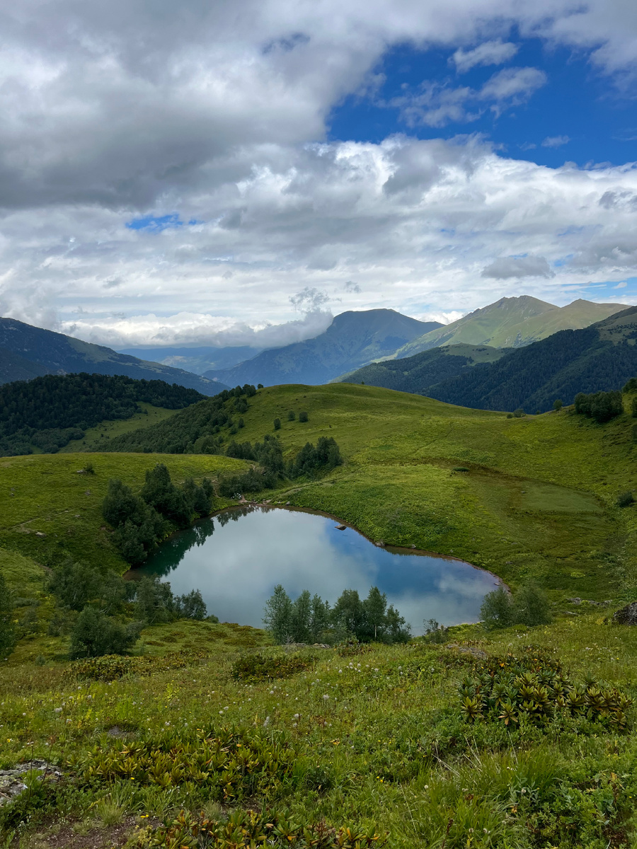 Озеро Любви в Архызе. 