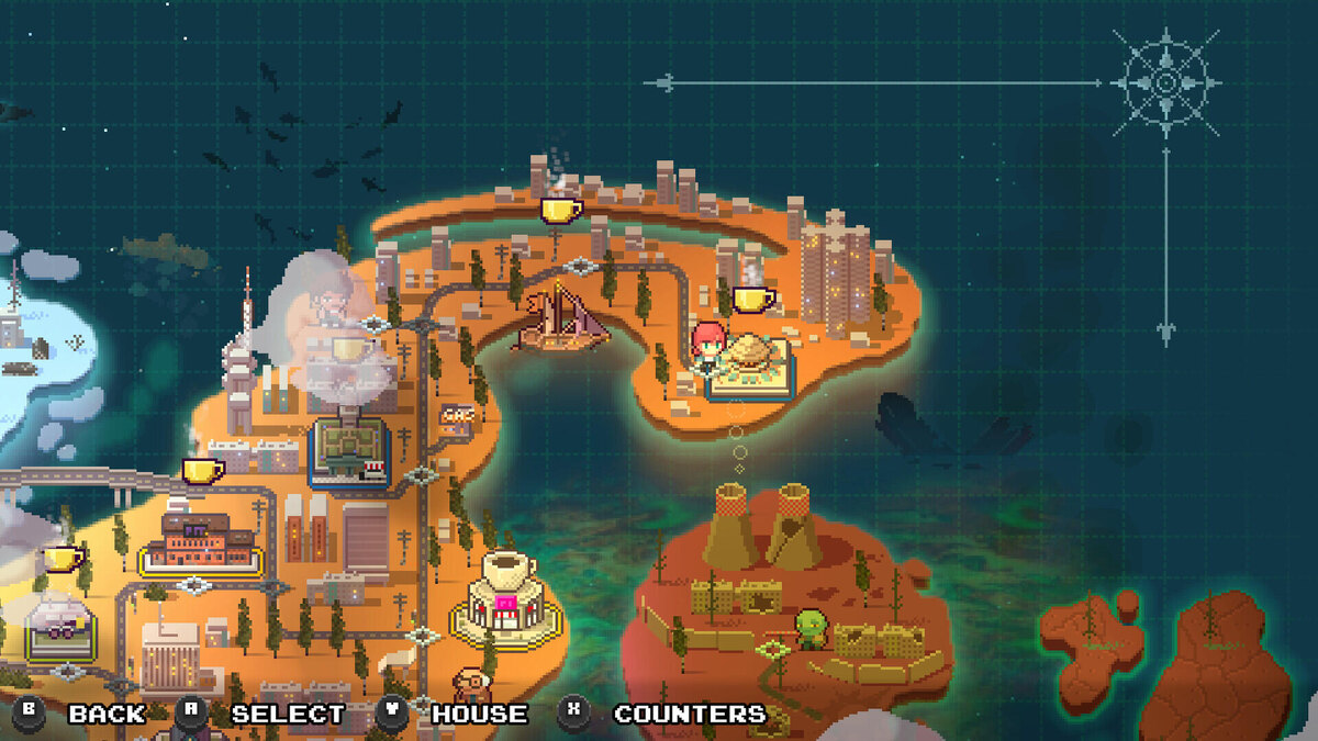    Галерея игры Pixel Cafe