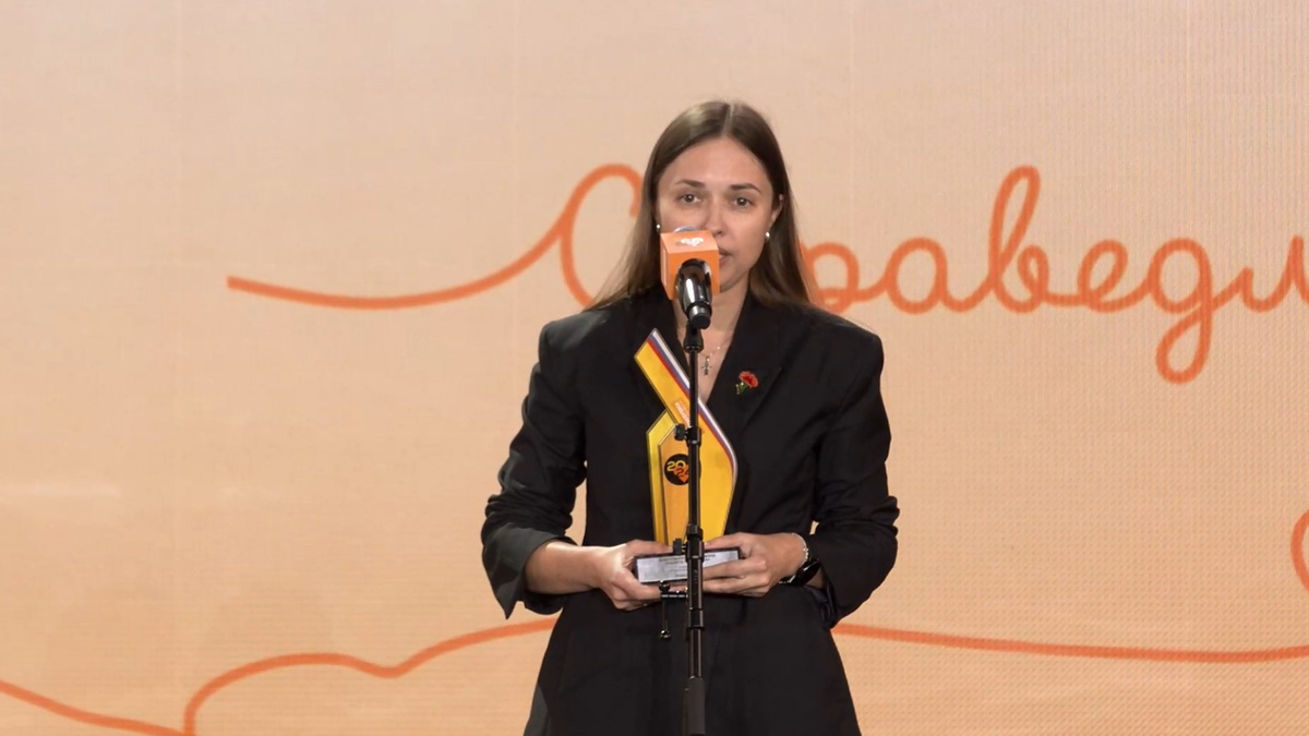    Организатор проекта «Делай добро» София Гавина. Фото: Международная Премия #МЫВМЕСТЕ