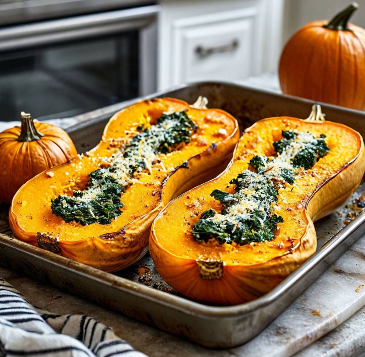 фаршированная тыква / коллаж Другой Кухни