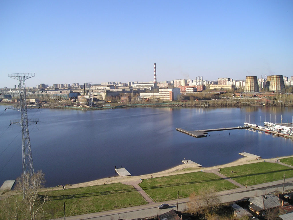 Пляж и пруд ВИЗа