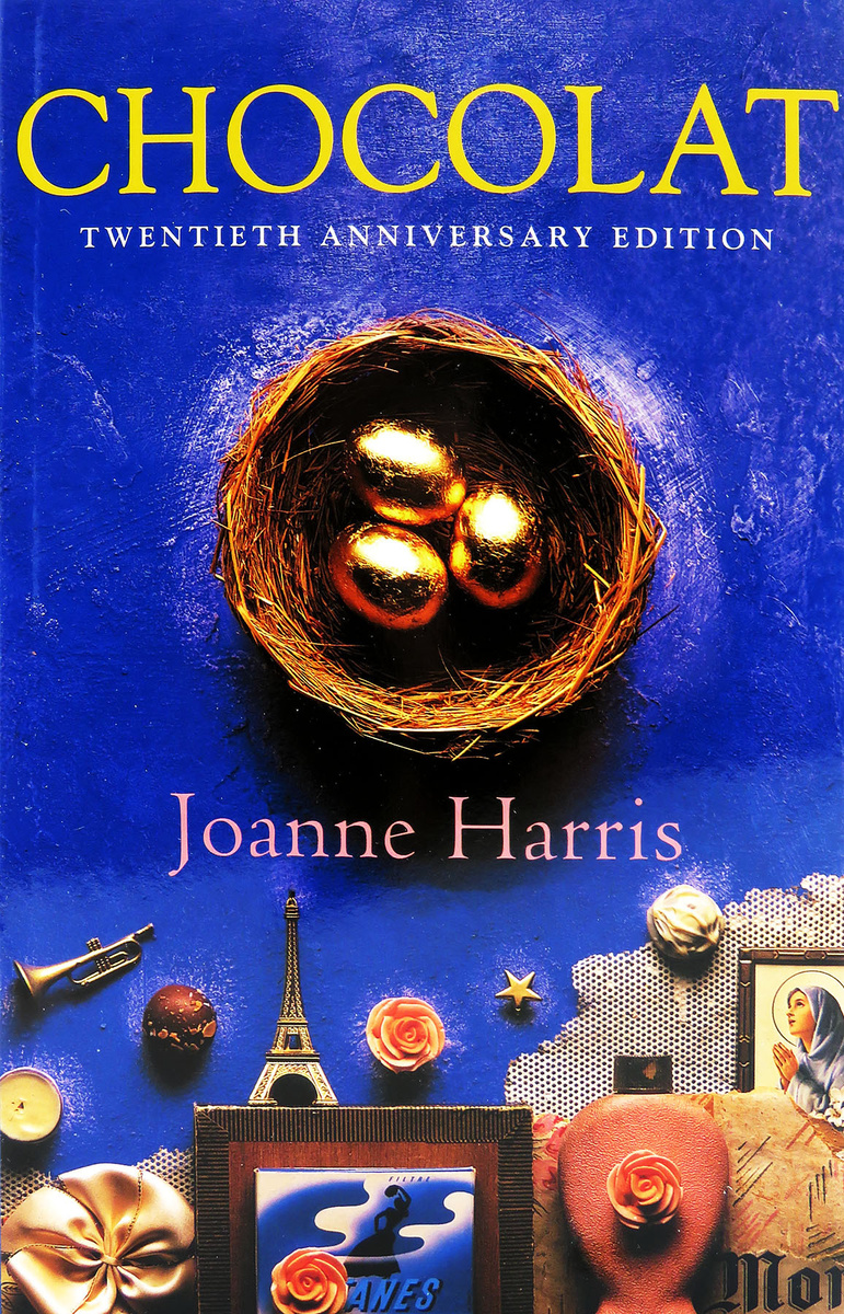 Джоанн Харрис – Шоколад, обложка первого издания, 1999