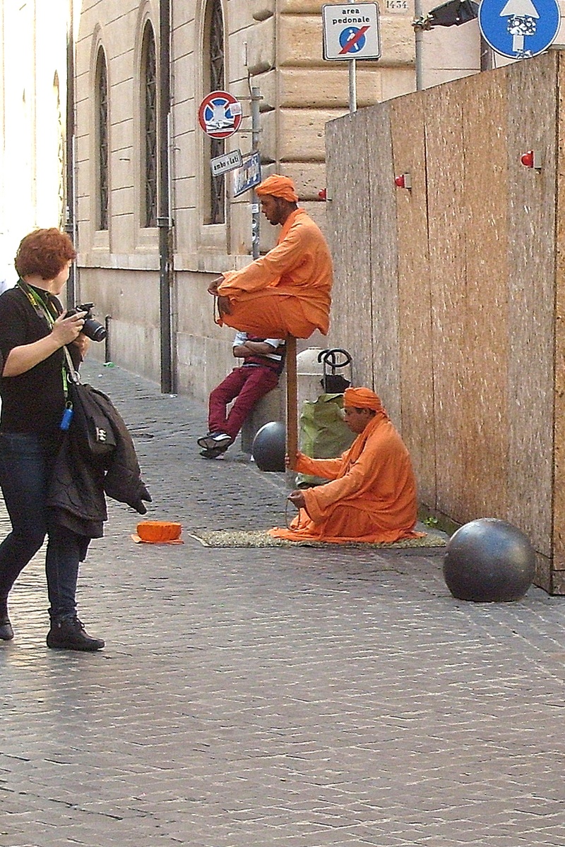 Фото автоора. Такой нехитрый заработок на туристах.