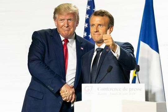    Трамп и Макрон обсудят, как мир немного сходит с ума