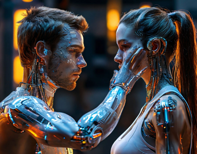 Процесс общения моделей ИИ в будущем.