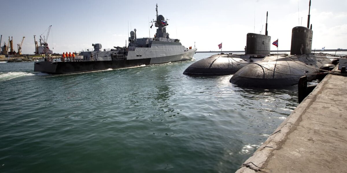Корабли и подлодки ВМФ РФ в Тартусе. Источник: Яндекс.Картинки
