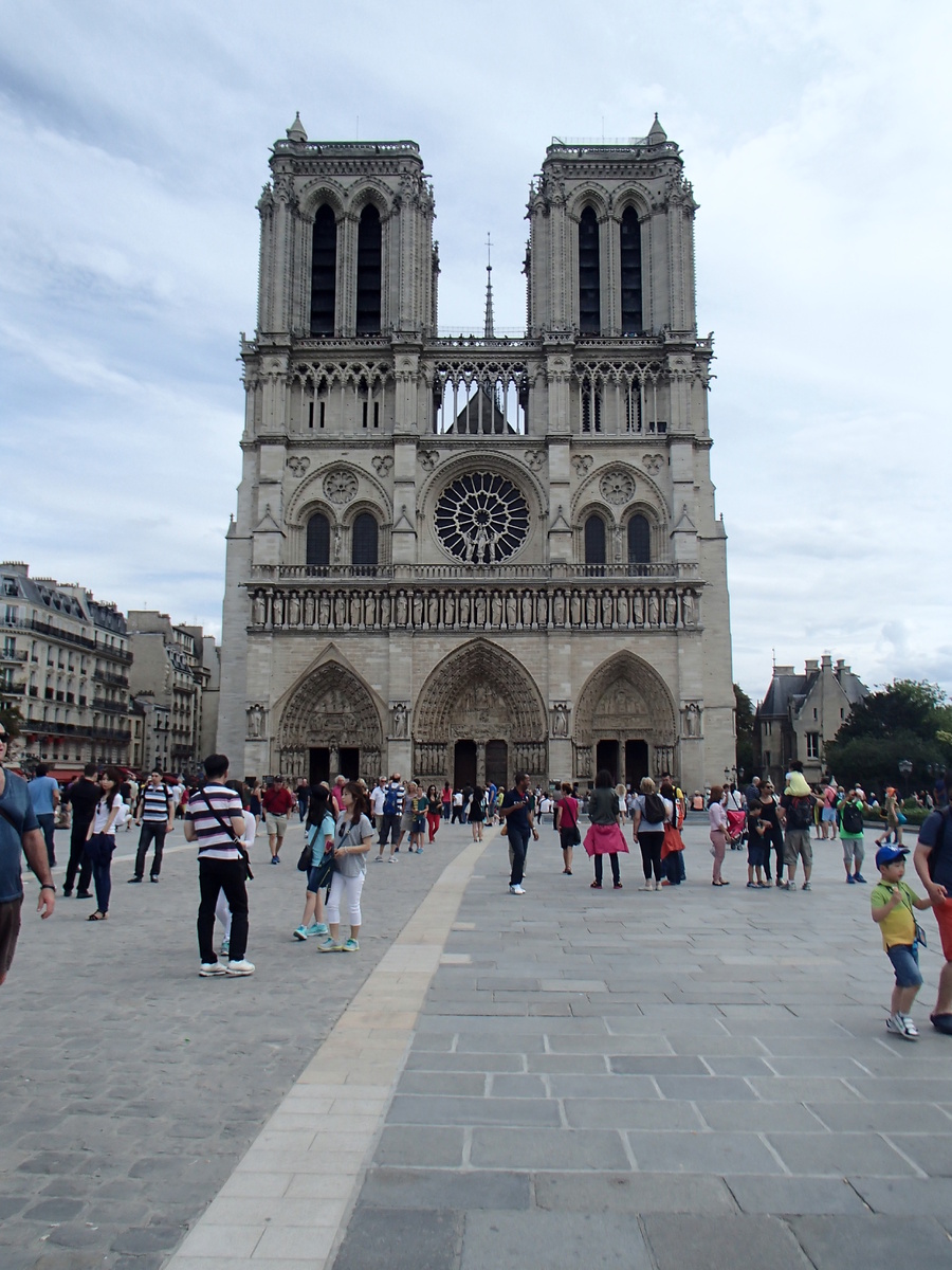 Собор Парижской Богоматери. Фото автора 2014 год