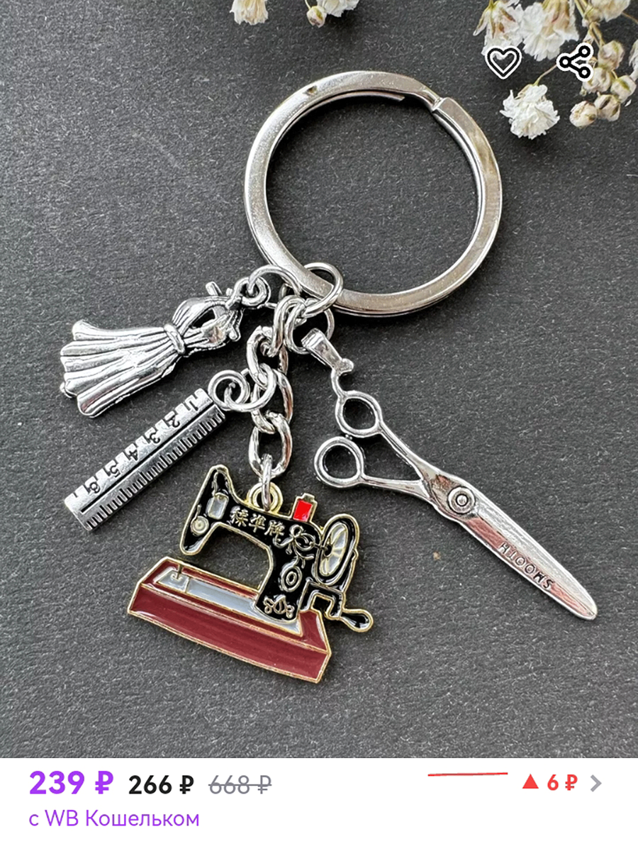 артикул 265144757  магазин «Брелок-ОК»  Нержавеющая сталь