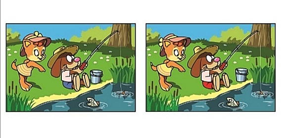 Найди 10 отличий 