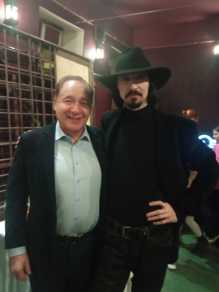 Максим Дунаевский и Максим Фёдоров. Фото автора. 