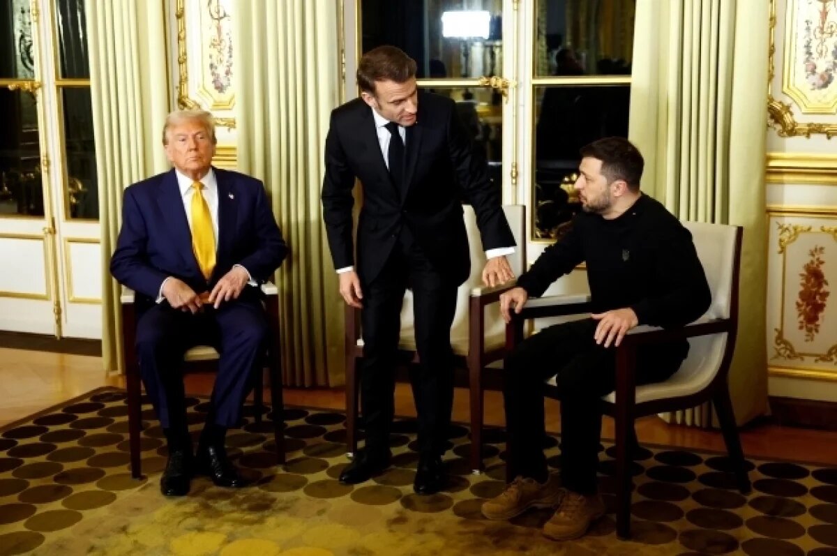    NYP: Трамп отнёсся к Зеленскому безразлично во время встречи в Париже