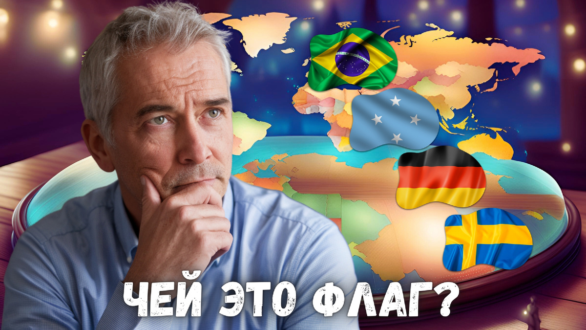 Тест на знание флагов стран мира. 