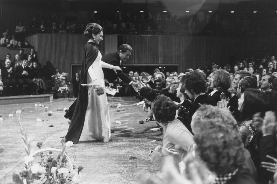    Мария Каллас. Королевский фестивальный зал, Лондон, 1973