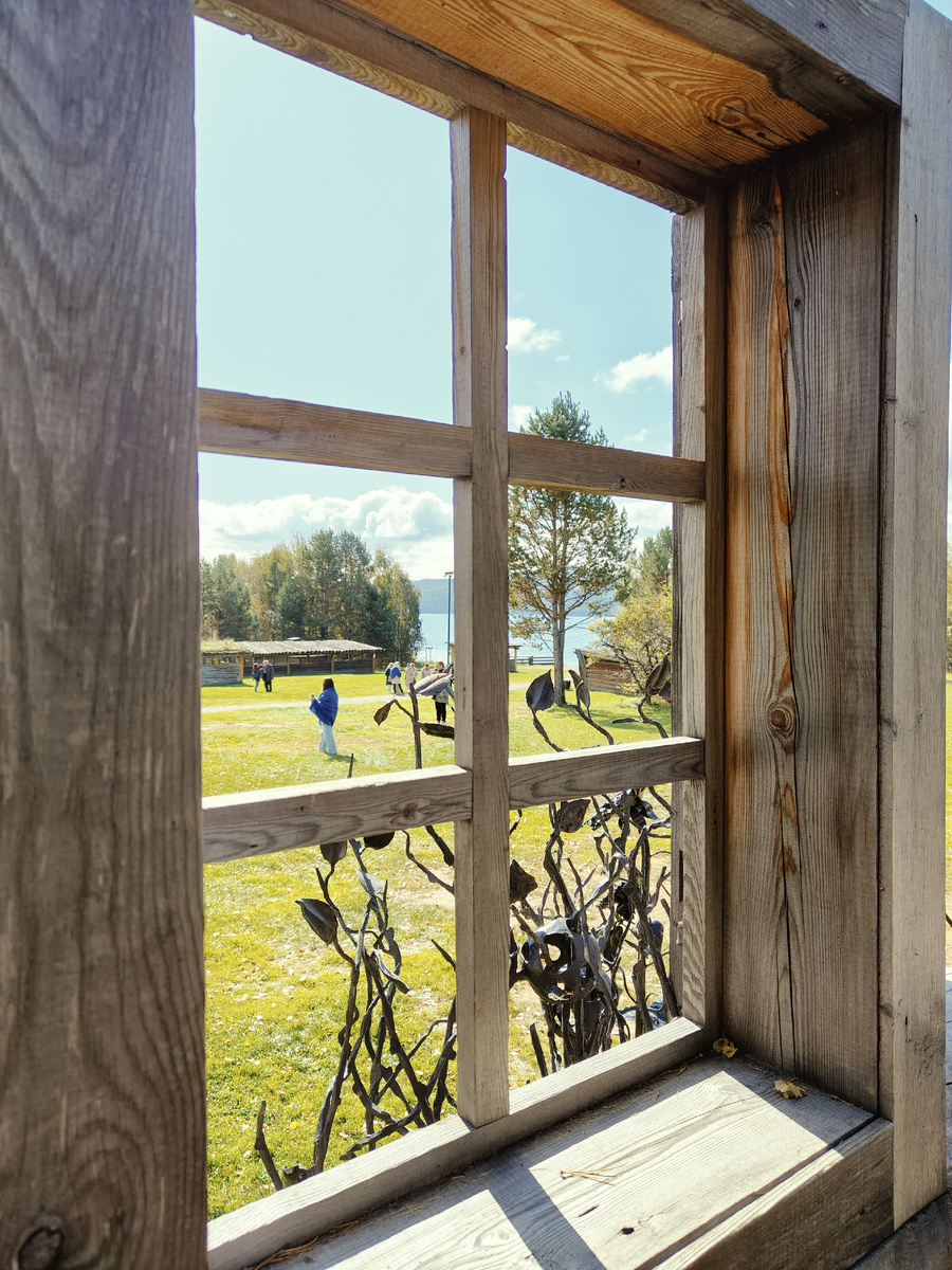 Тальцы на берегу Ангары