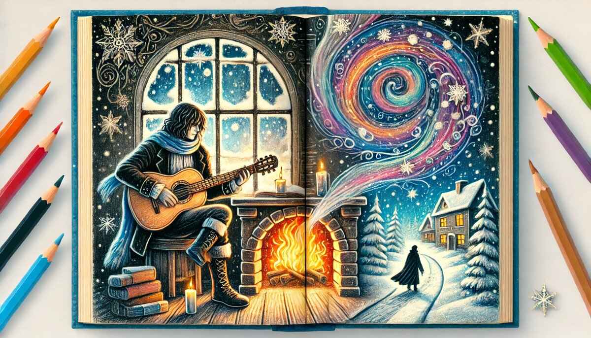 Когда вьюга поёт за окнами, песня согревает души. Зимние бардовские вечера в кафе, где время замирает.