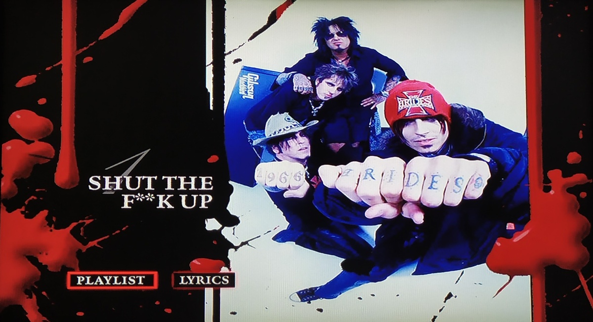 Brides Of Destruction "Here Come The Brides" DVD-Audio - Shut The F**k Up